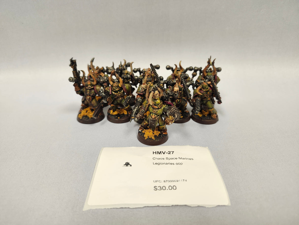 Chaos Space Marines Legionaries oop HMV-27