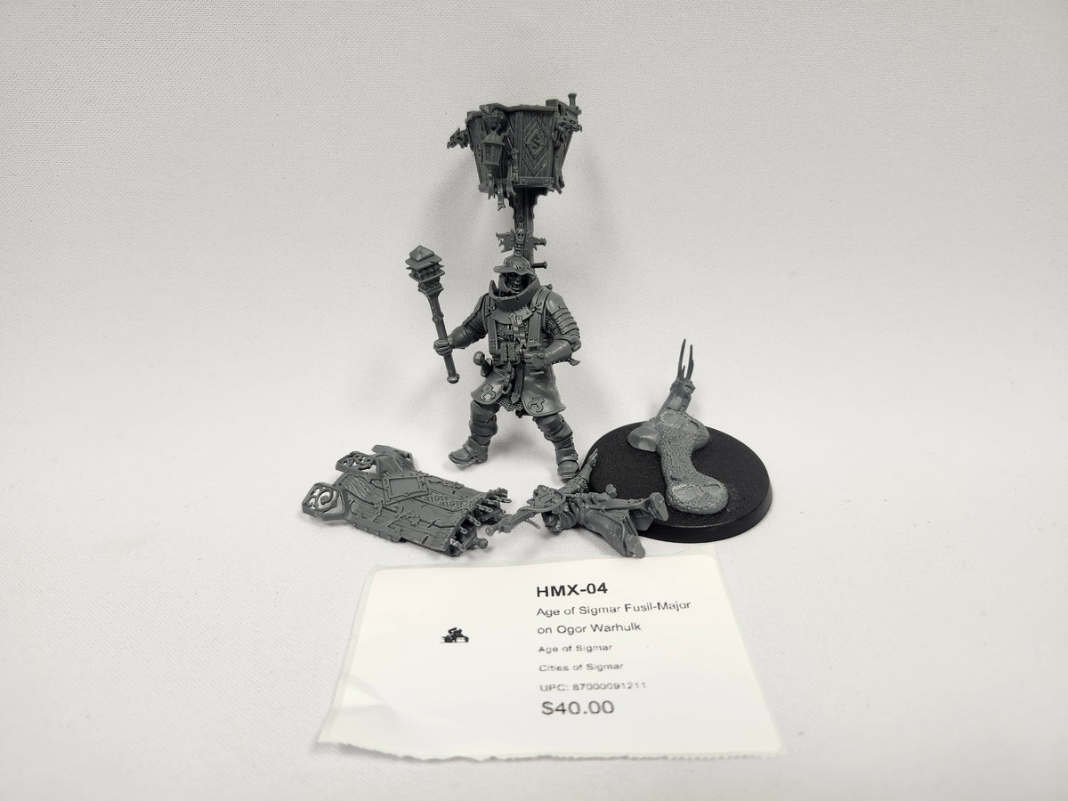 Age of Sigmar Fusil-Major on Ogor Warhulk HMX-04