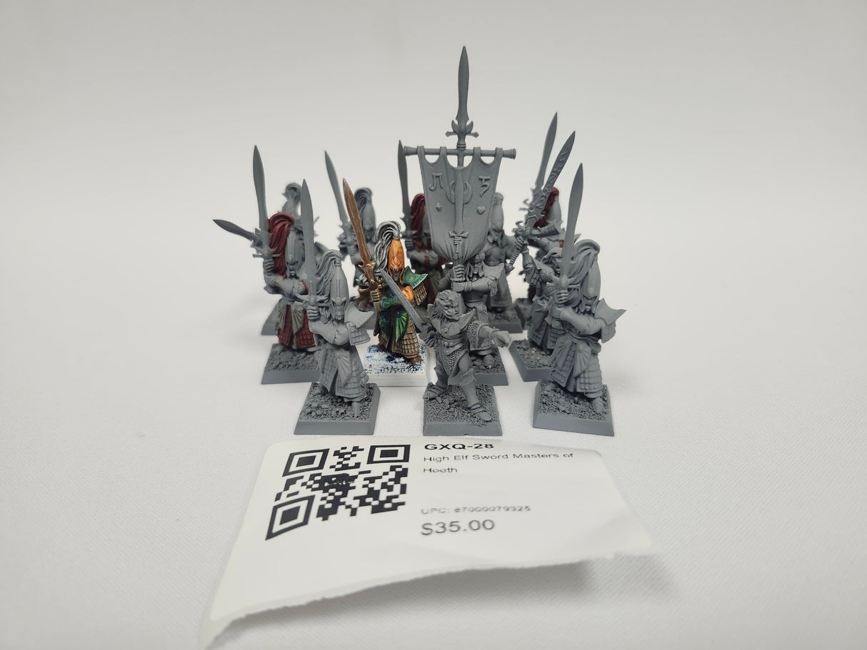 High Elf Sword Masters of Hoeth GXQ-28