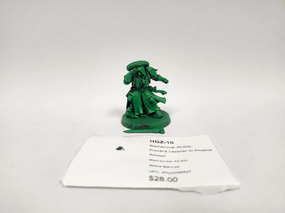 Warhammer 40,000 Primaris Librarian In Phobos Armour HGZ-10