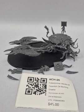 Fateskimmer Herald Of Tzeentch On Burning Chariot HCH-26