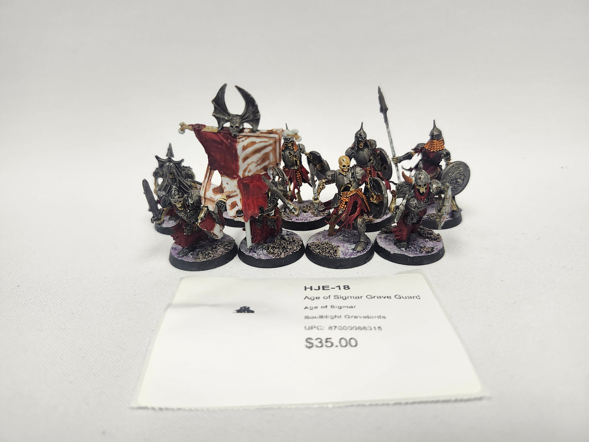 Age of Sigmar Grave Guard HJE-18