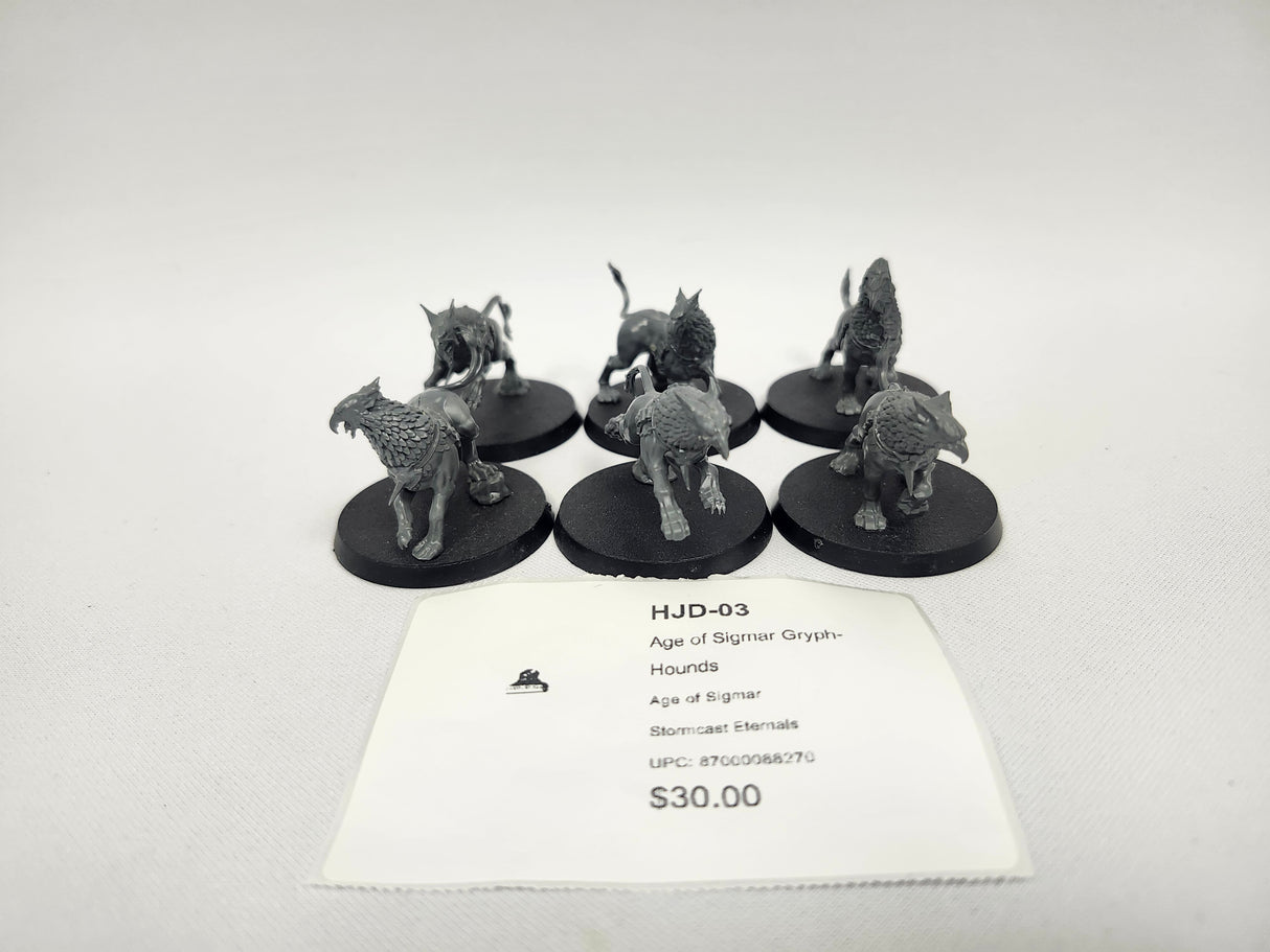 Age of Sigmar Gryph-Hounds HJD-03