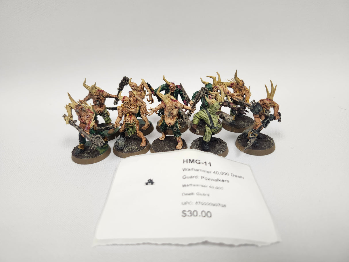 Warhammer 40,000 Death Guard: Poxwalkers HMG-11