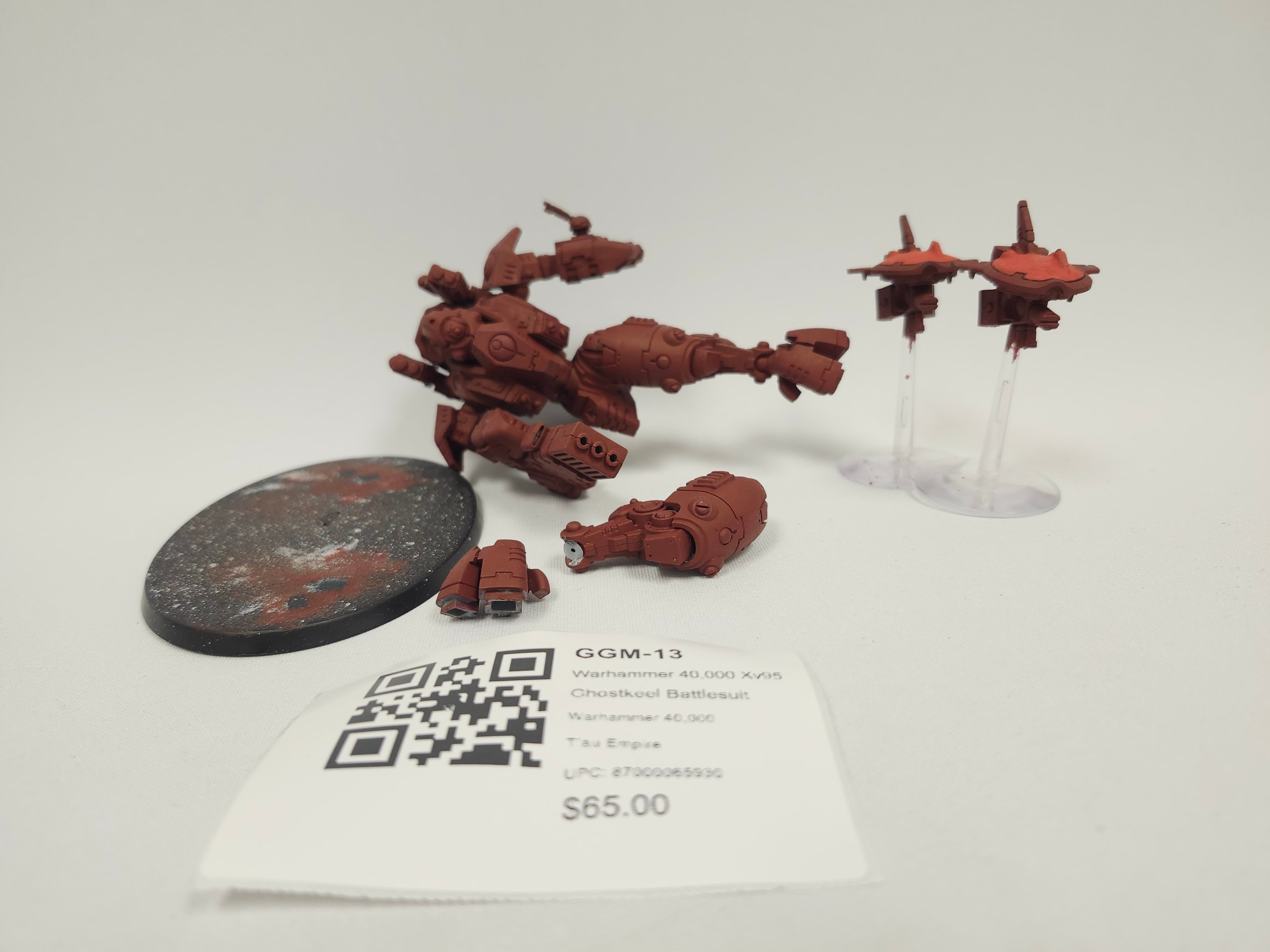 Warhammer 40,000 Xv95 Ghostkeel Battlesuit GGM-13