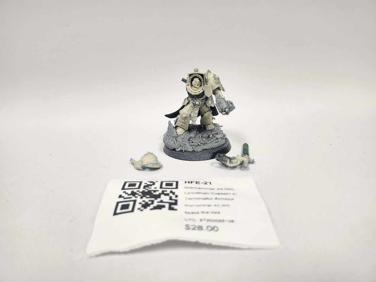 Warhammer 40,000 Leviathan Captain in Terminator Armour HFE-21