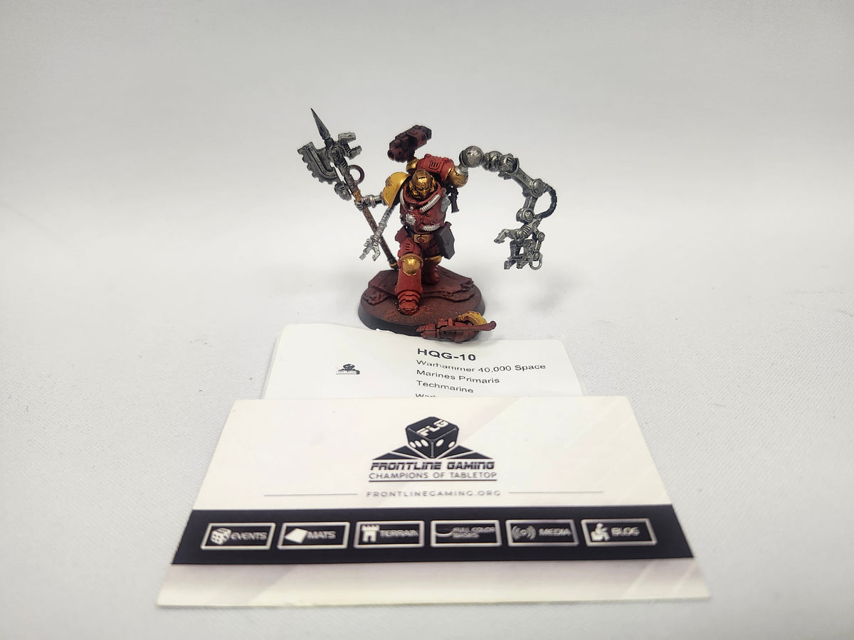 Warhammer 40,000 Space Marines Primaris Techmarine HQG-10