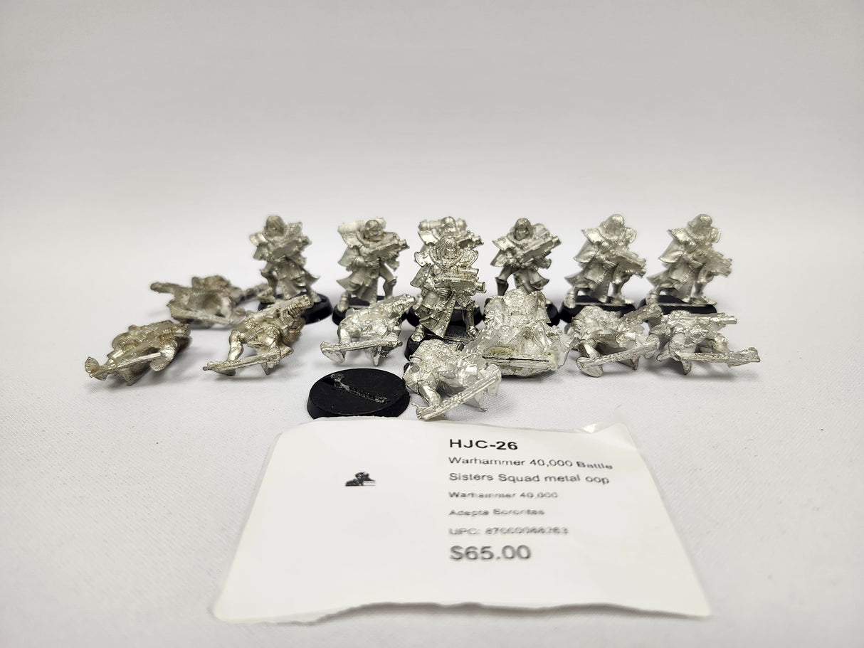 Warhammer 40,000 Battle Sisters Squad metal oop HJC-26