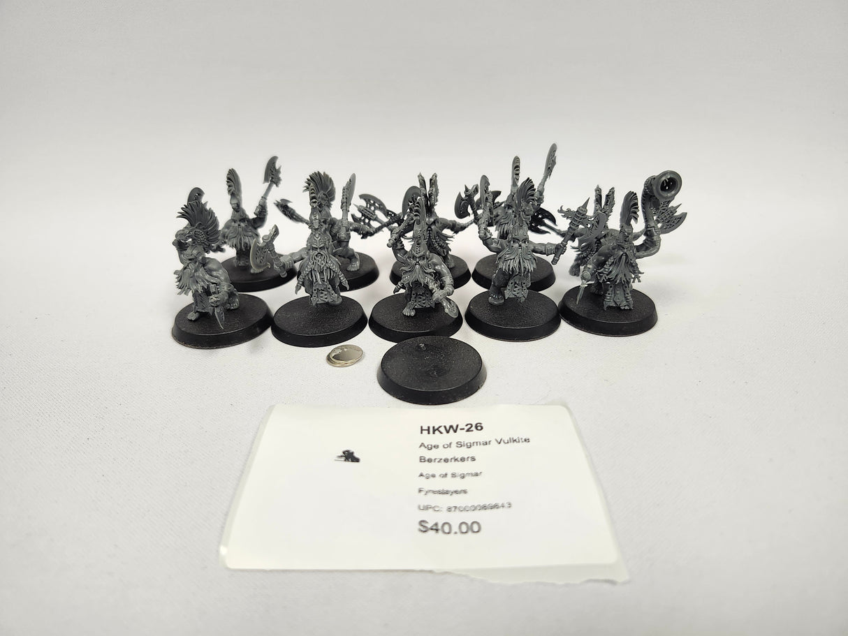 Age of Sigmar Vulkite Berzerkers HKW-26