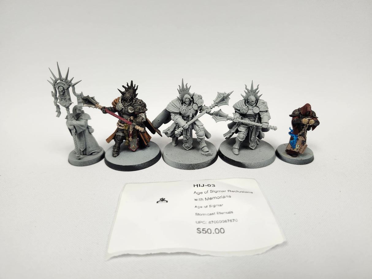 Age of Sigmar Reclusians with Memorians HIJ-03
