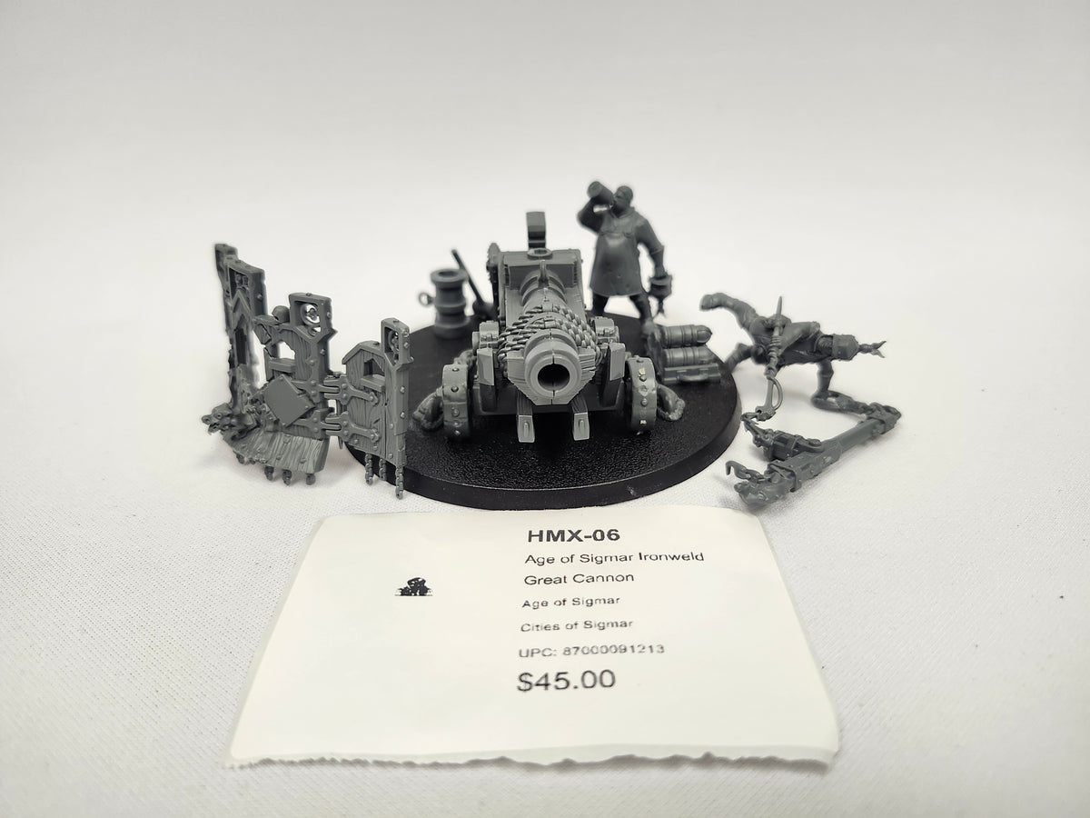 Age of Sigmar Ironweld Great Cannon HMX-06