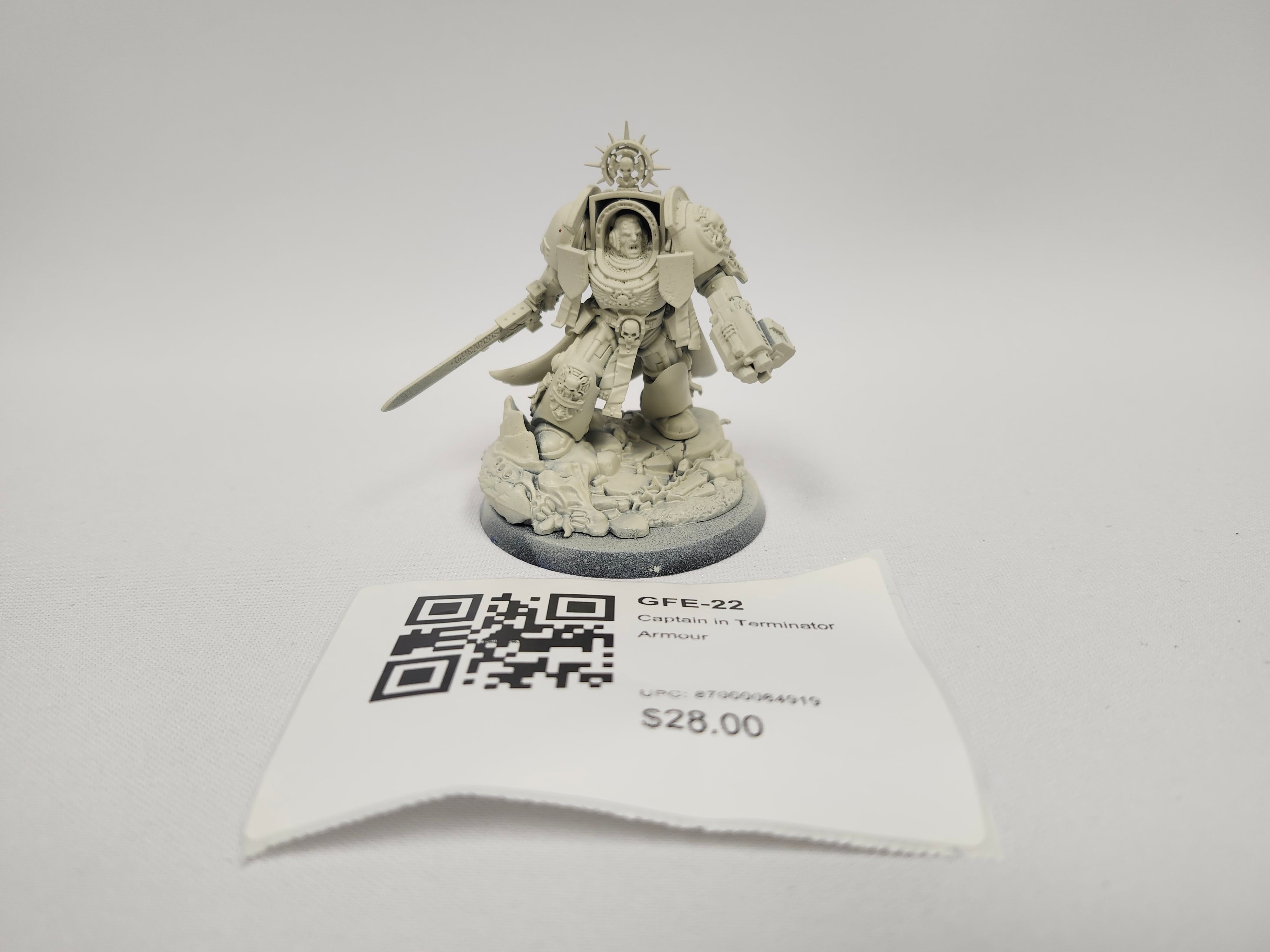 Captain in Terminator Armour GFE-22