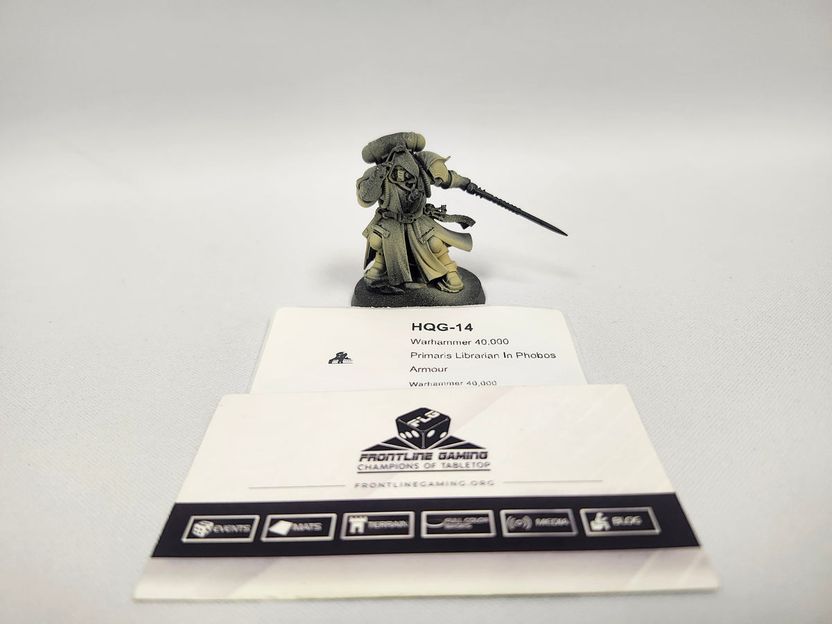 Warhammer 40,000 Primaris Librarian In Phobos Armour HQG-14