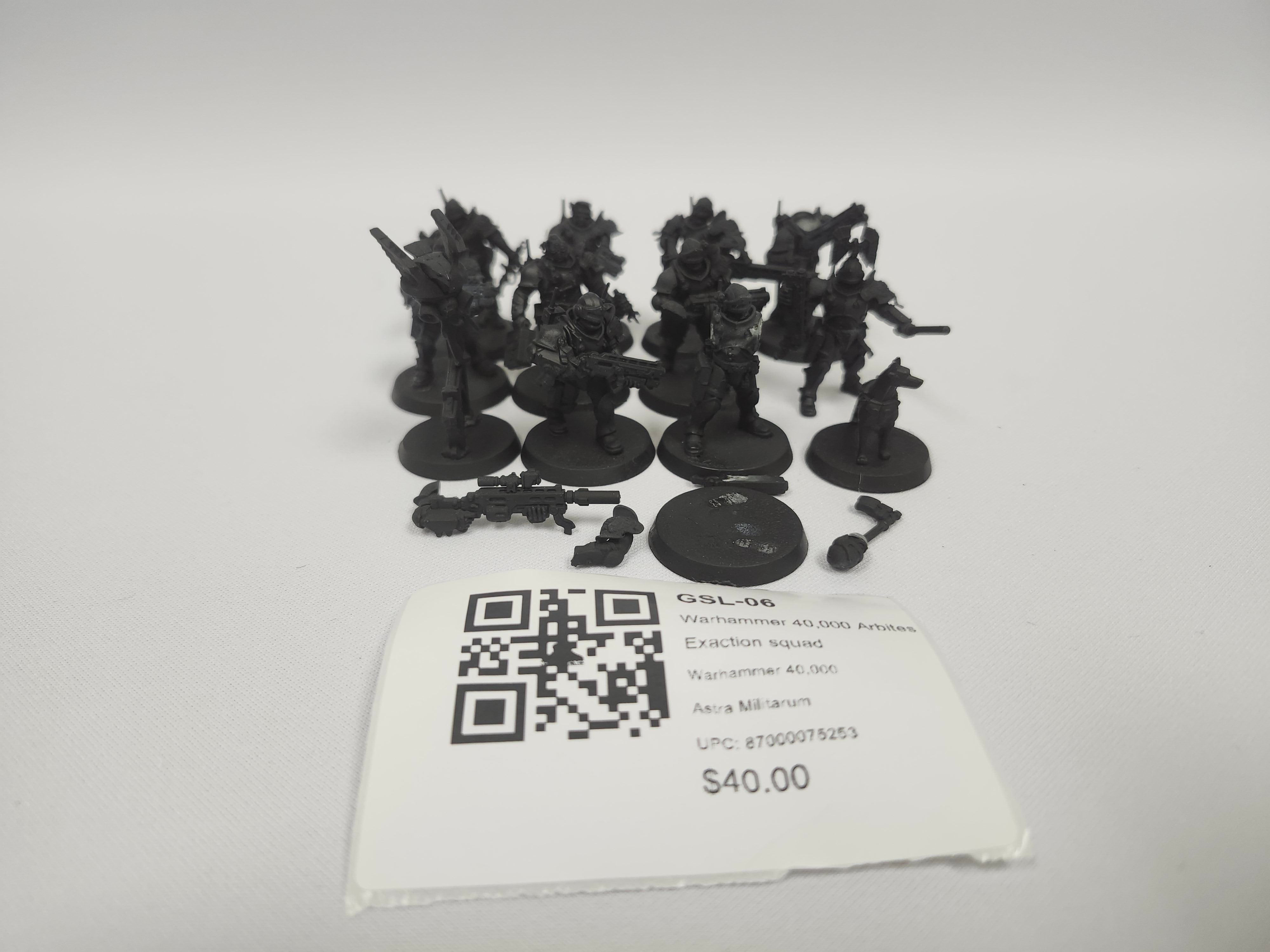 Warhammer 40,000 Arbites Exaction squad GSL-06