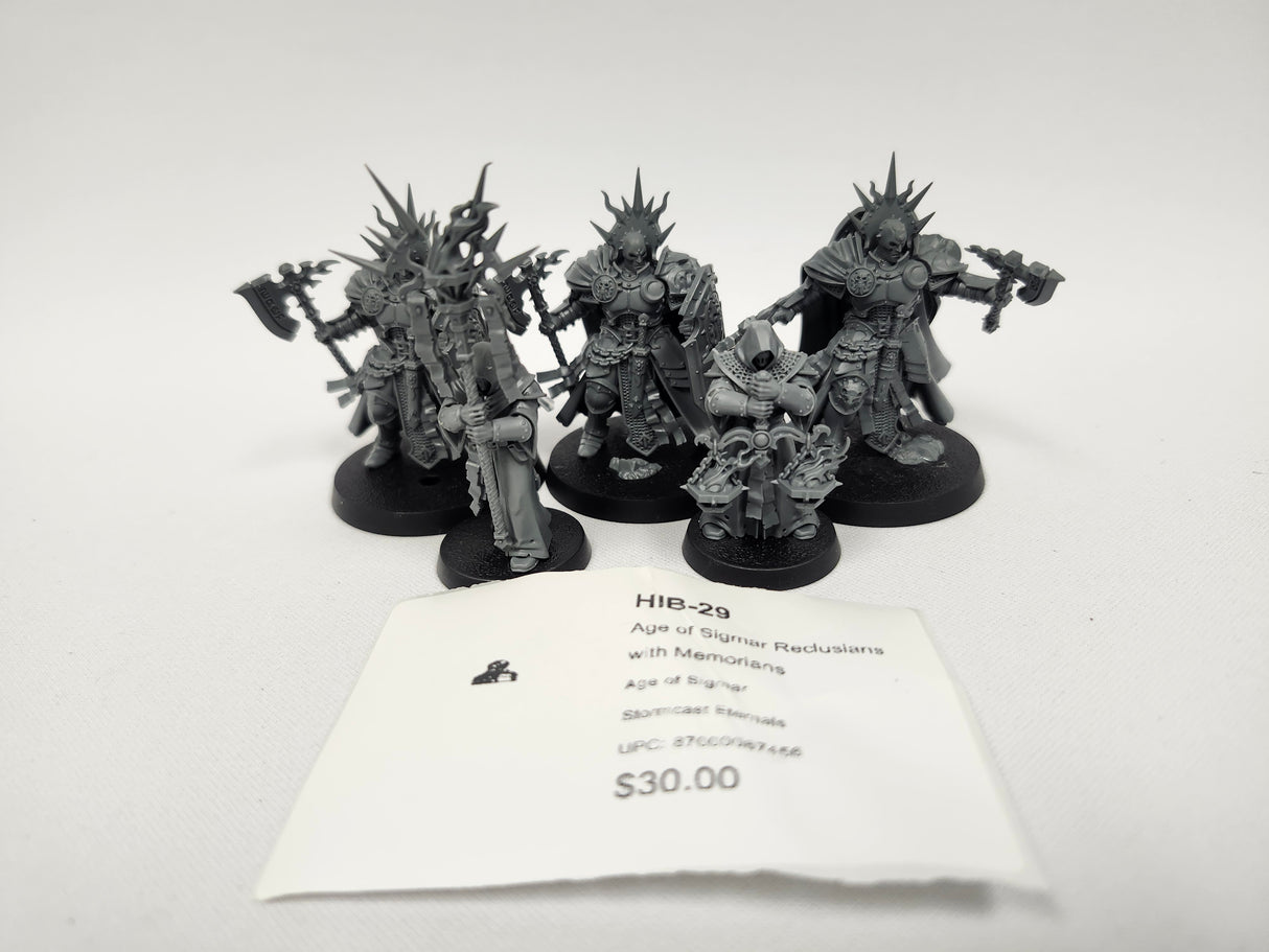 Age of Sigmar Reclusians with Memorians HIB-29