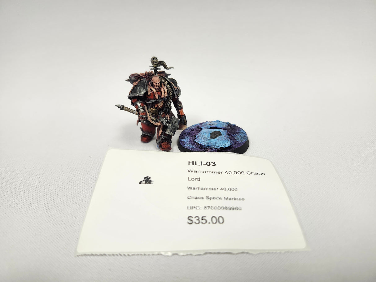 Warhammer 40,000 Chaos Lord HLI-03