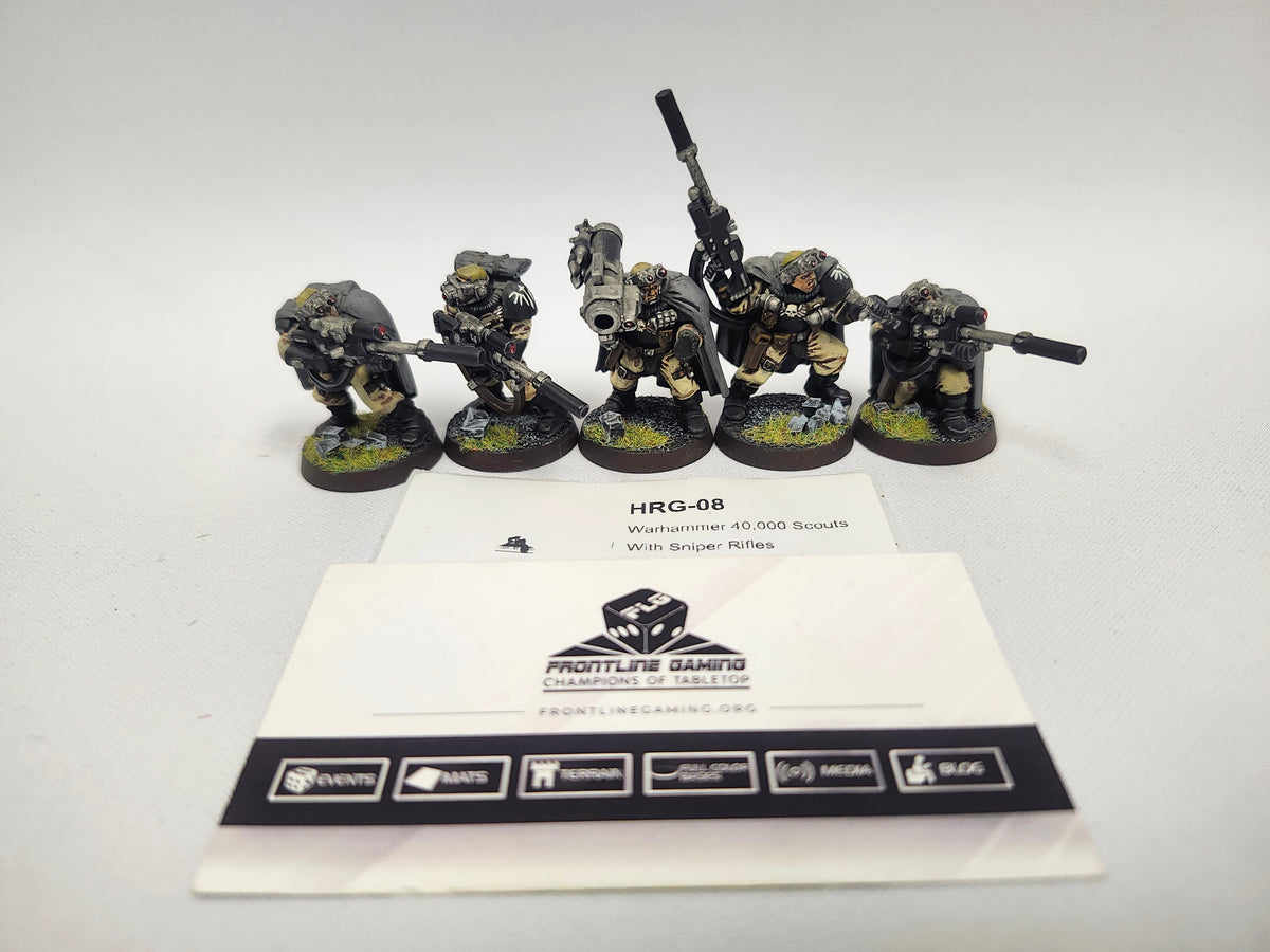 Warhammer 40,000 Scouts With Sniper Rifles HRG-08