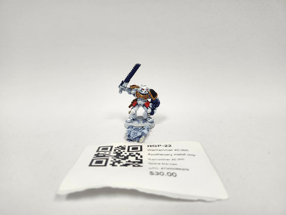 Warhammer 40,000 Apothecary metal oop HGP-22