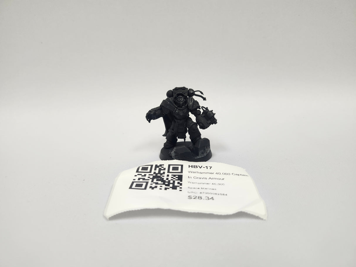 Warhammer 40,000 Captain In Gravis Armour HBV-17