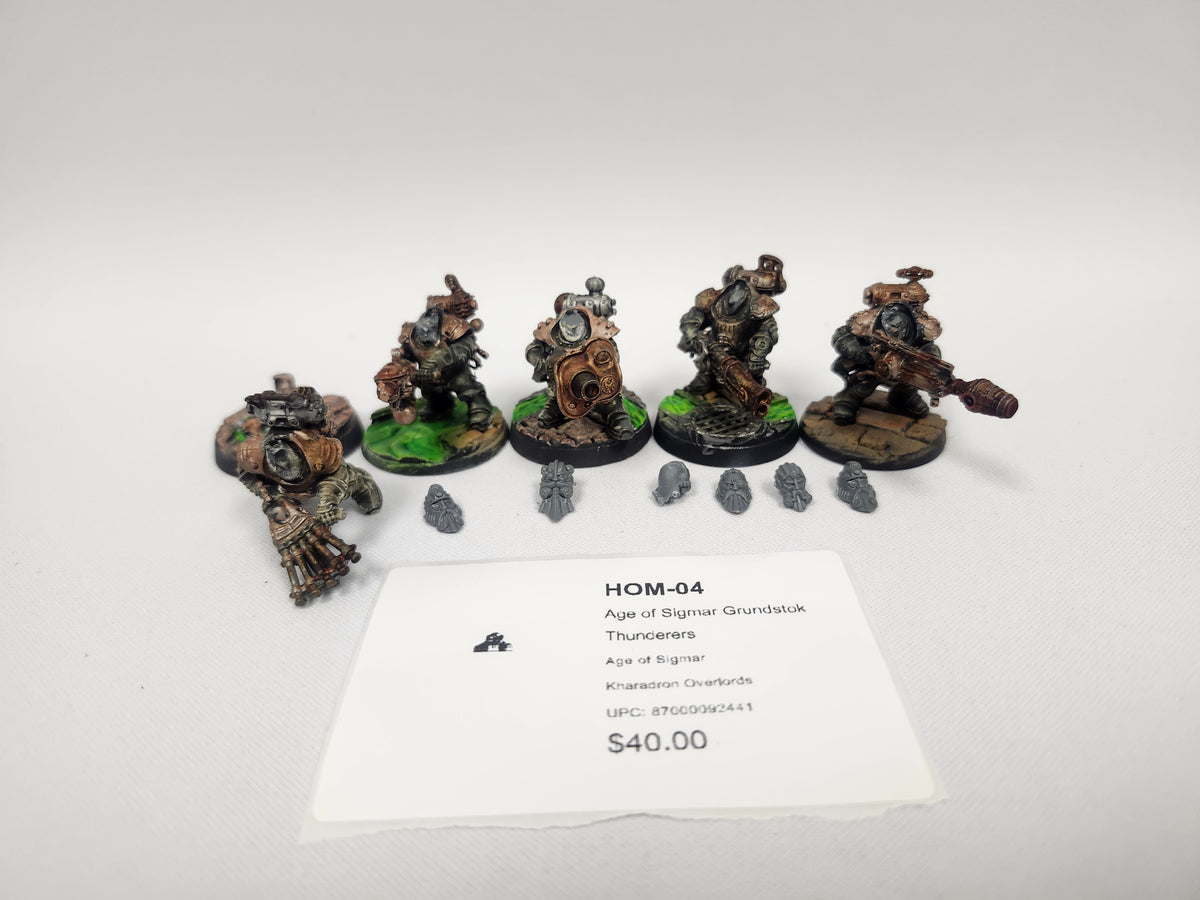Age of Sigmar Grundstok Thunderers HOM-04