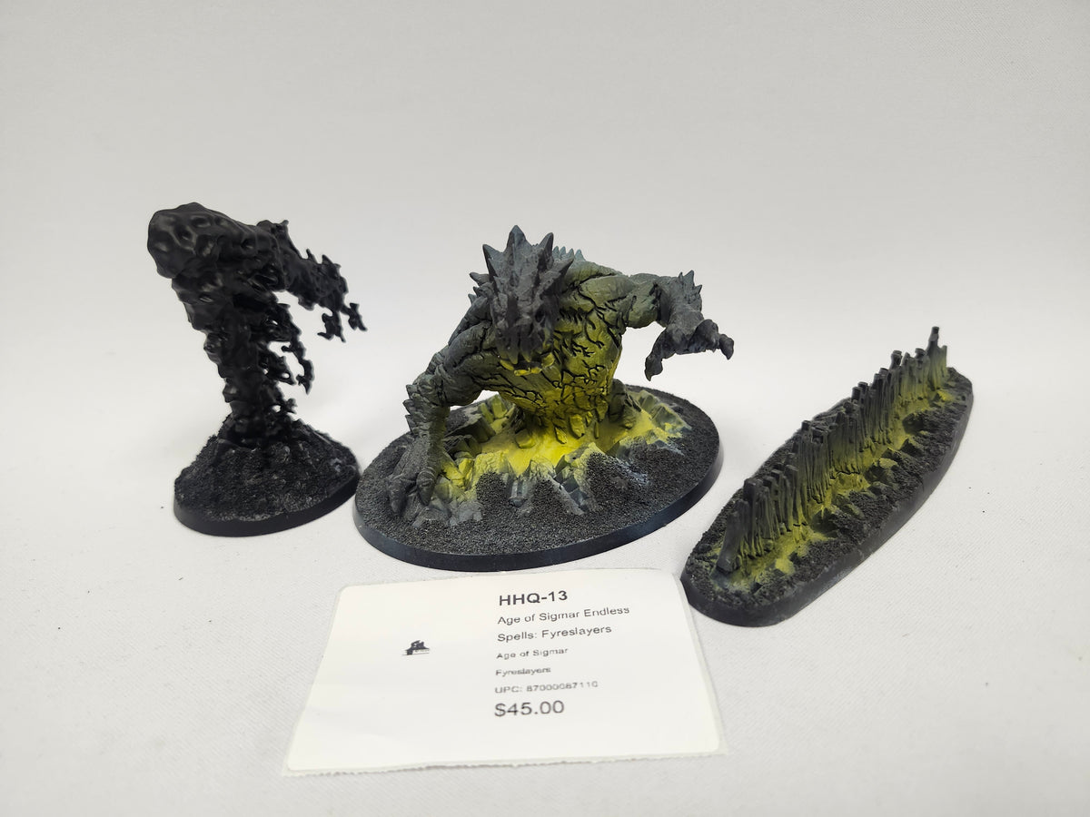 Age of Sigmar Endless Spells: Fyreslayers HHQ-13