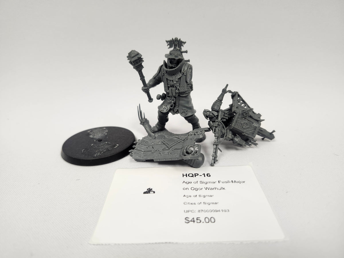 Age of Sigmar Fusil-Major on Ogor Warhulk HQP-16