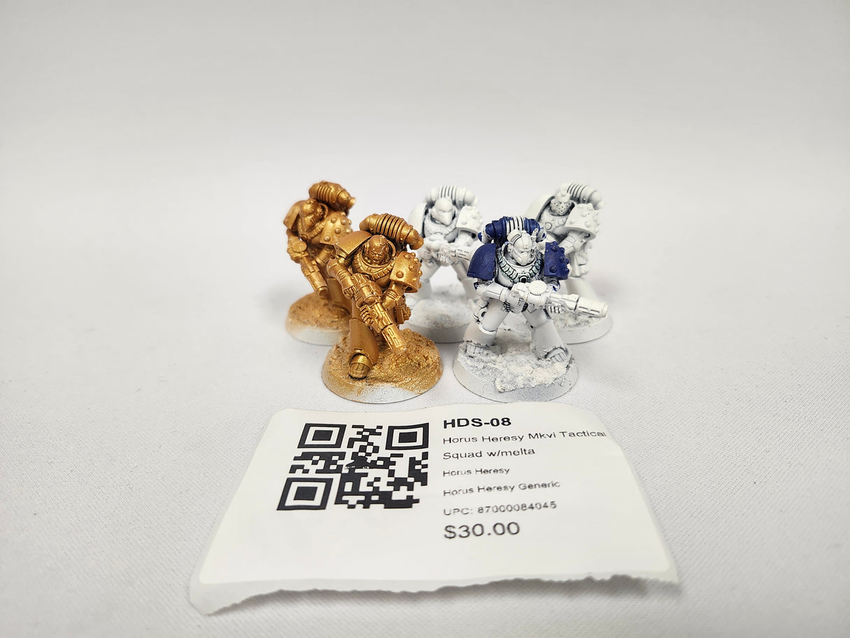 Horus Heresy Mkvi Tactical Squad w/melta HDS-08
