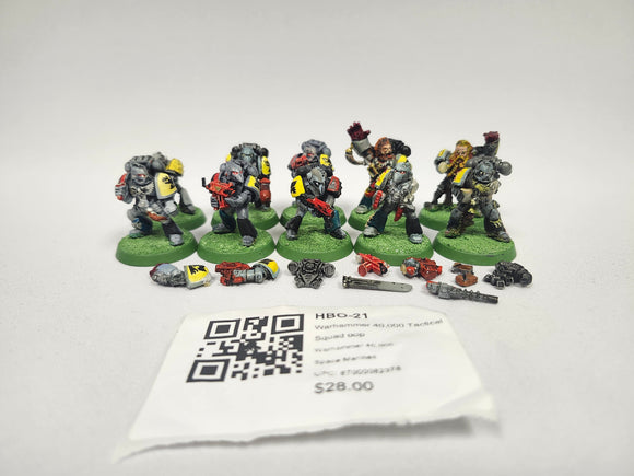 Warhammer 40,000 Tactical Squad oop HBO-21