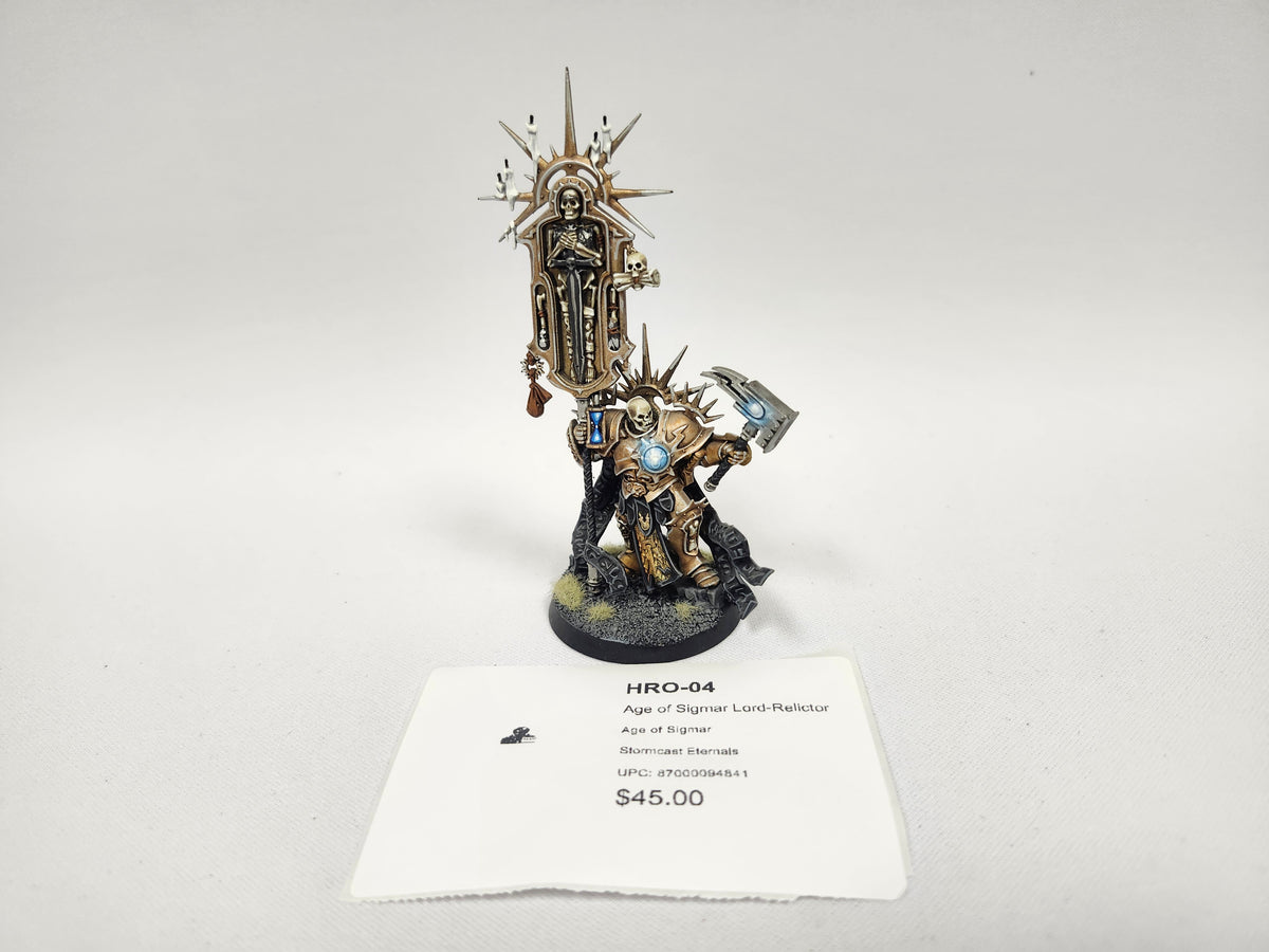 Age of Sigmar Lord-Relictor HRO-04