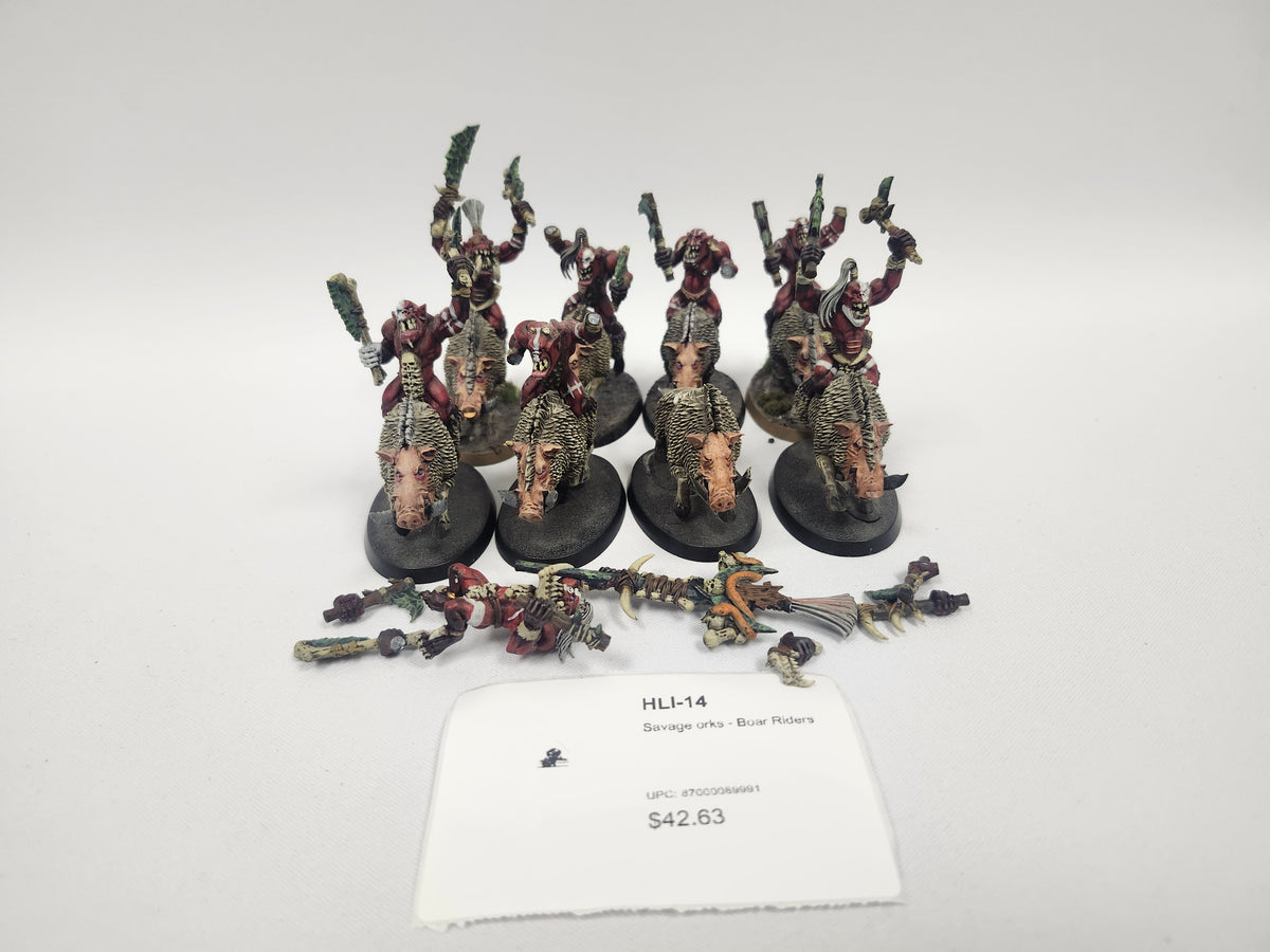 Savage orks - Boar Riders HLI-14