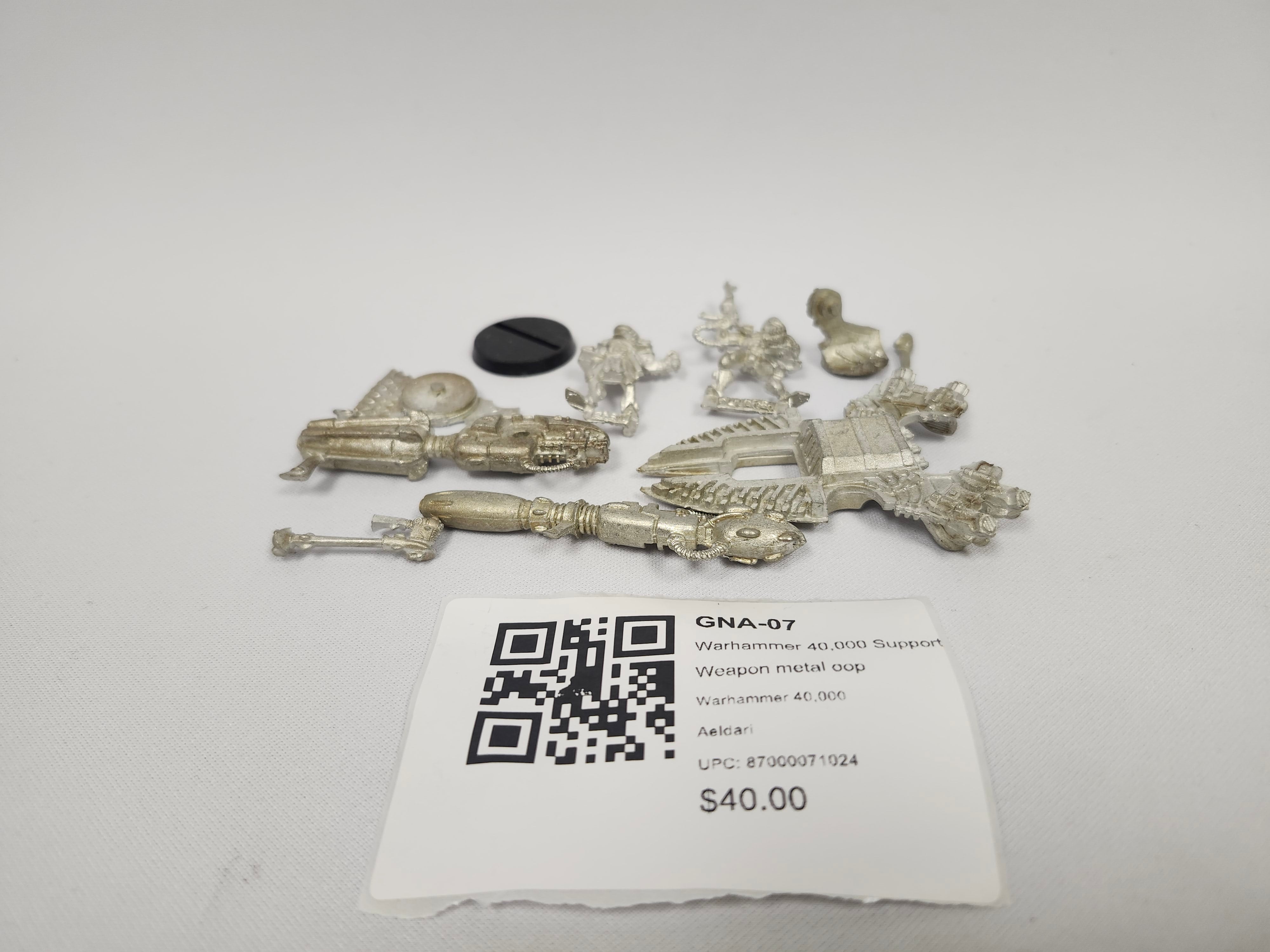 Warhammer 40,000 Support Weapon metal oop GNA-07