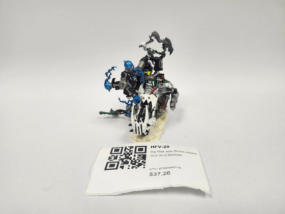 Big Mek with Shokk Attack Gun on a Warbike HFV-29