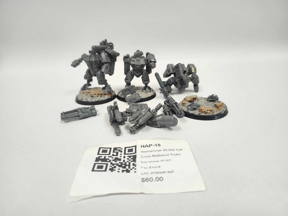 Warhammer 40,000 Xv8 Crisis Battlesuit Team HAP-18