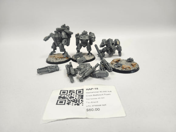 Warhammer 40,000 Xv8 Crisis Battlesuit Team HAP-18