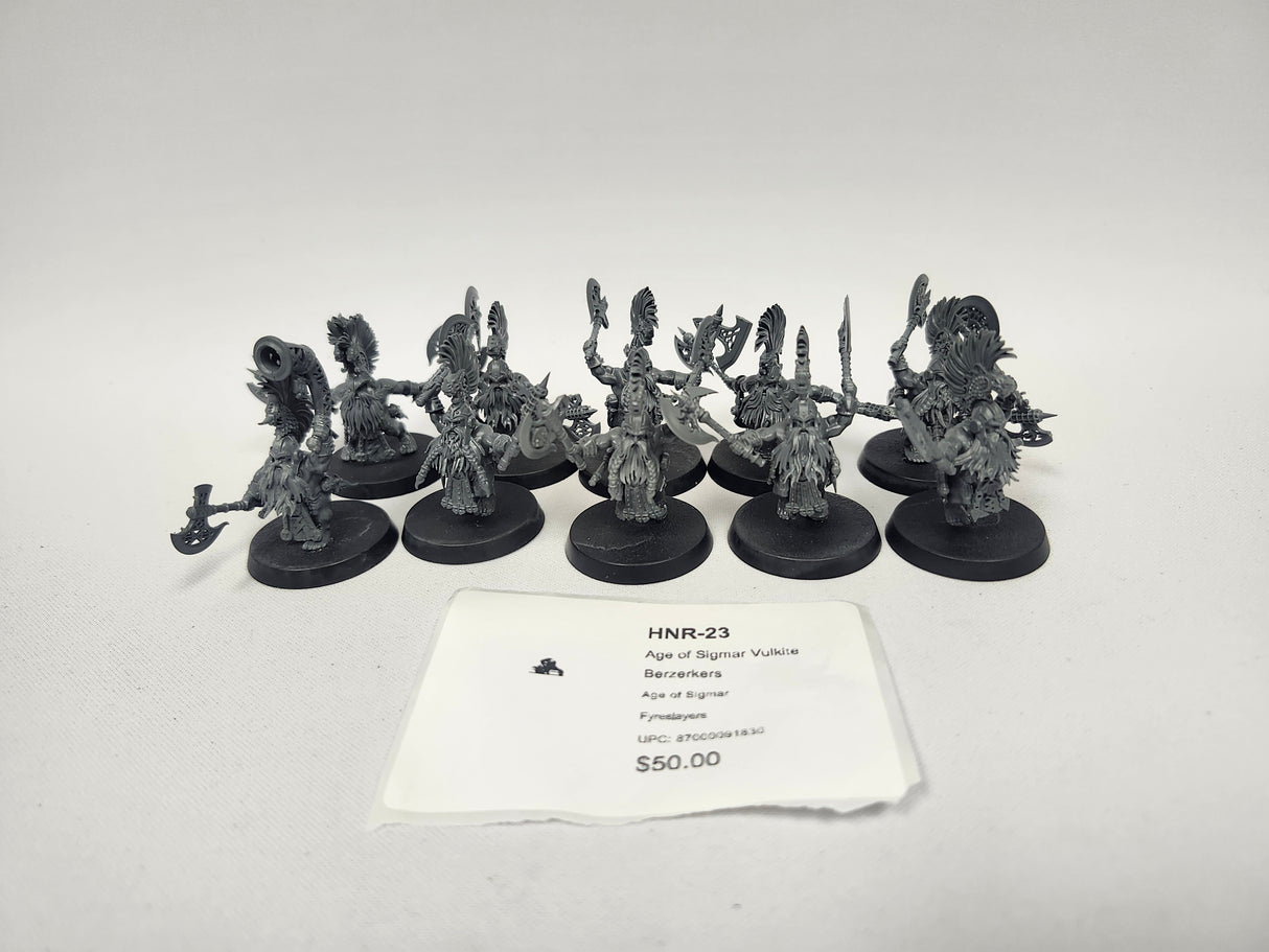 Age of Sigmar Vulkite Berzerkers HNR-23
