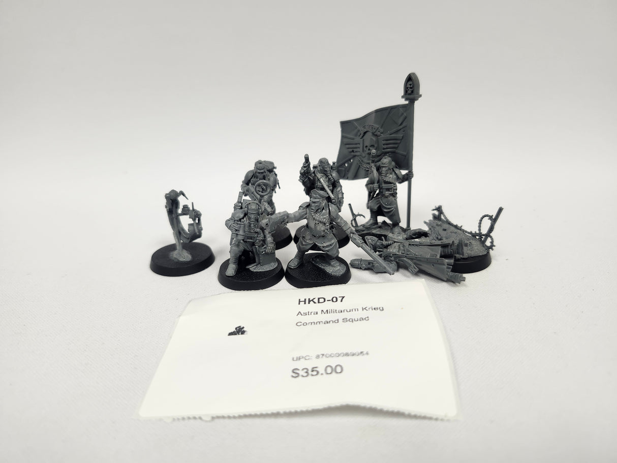 Astra Militarum Krieg Command Squad HKD-07