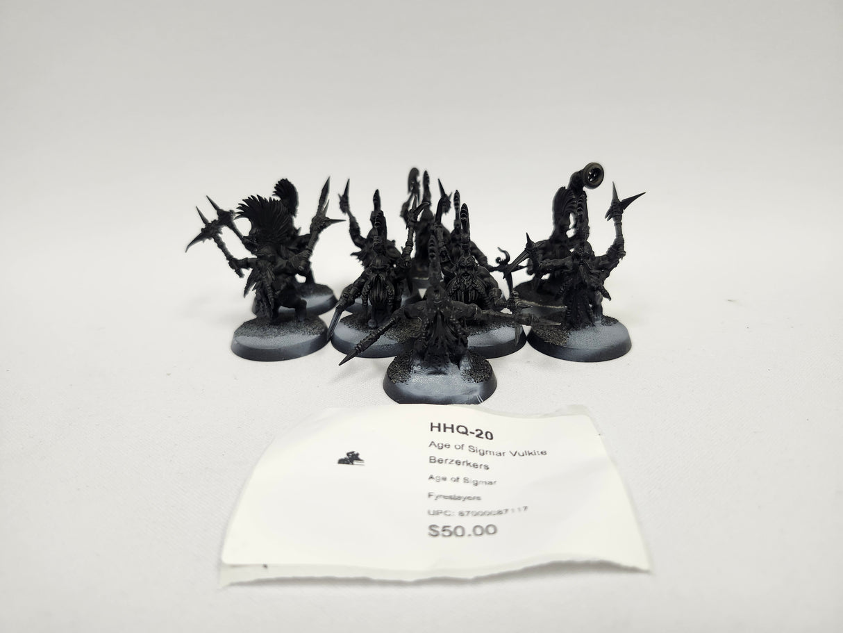 Age of Sigmar Vulkite Berzerkers HHQ-20