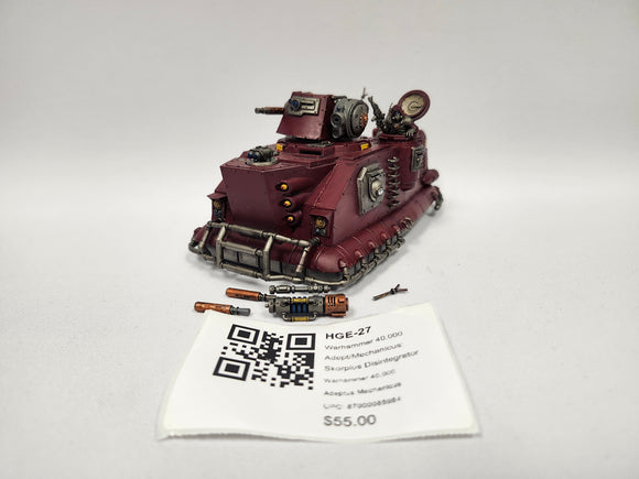 Warhammer 40,000 Adept/Mechanicus: Skorpius Disintegrator HGE-27