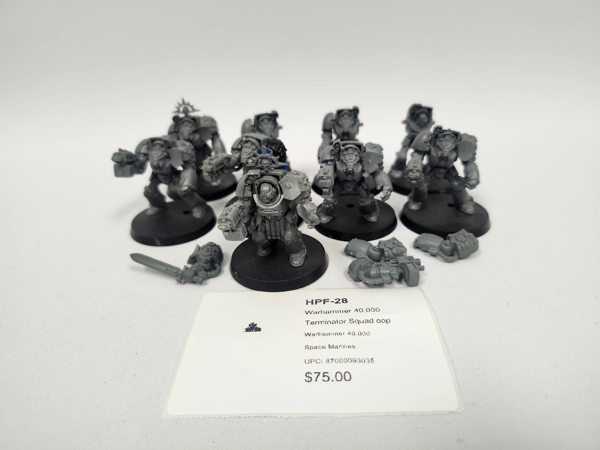 Warhammer 40,000 Terminator Squad oop HPF-28