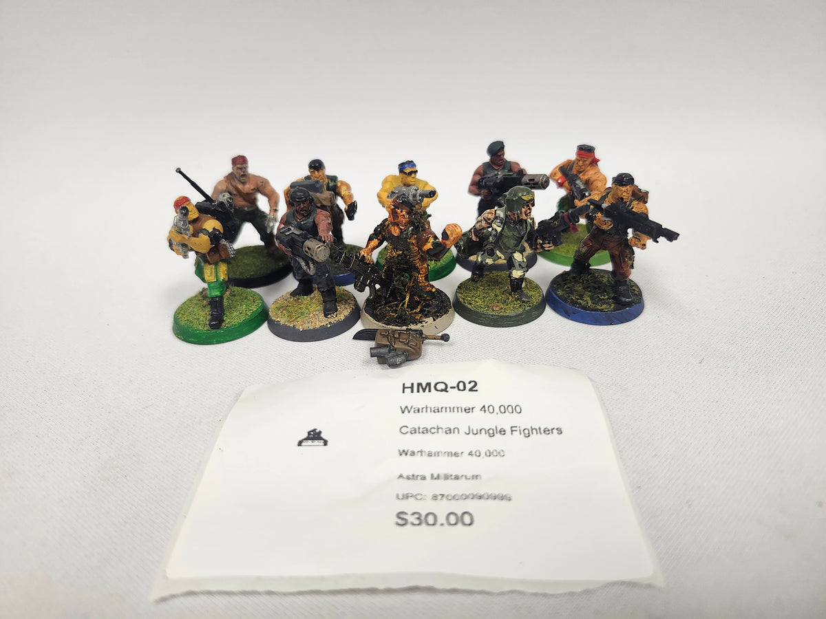 Warhammer 40,000 Catachan Jungle Fighters HMQ-02