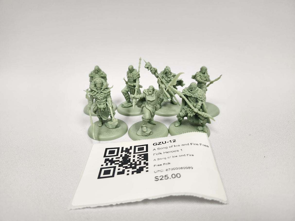 A Song of Ice and Fire Free Folk Heroes 1 GZU-12