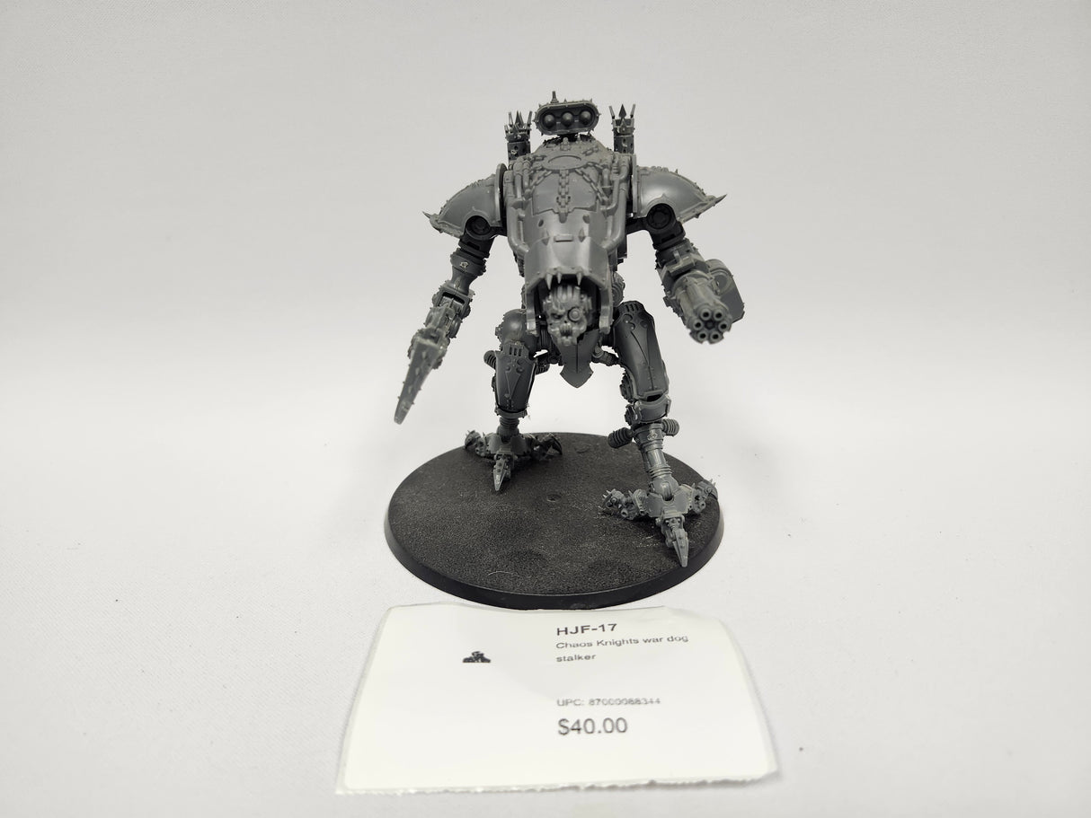 Chaos Knights war dog stalker HJF-17