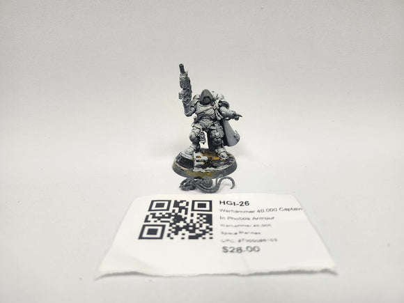 Warhammer 40,000 Captain In Phobos Armour HGI-26