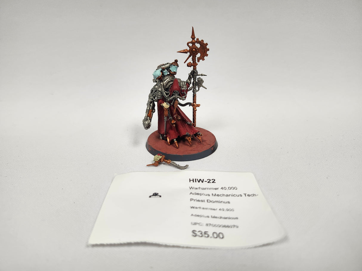 Warhammer 40,000 Adeptus Mechanicus Tech-Priest Dominus HIW-22