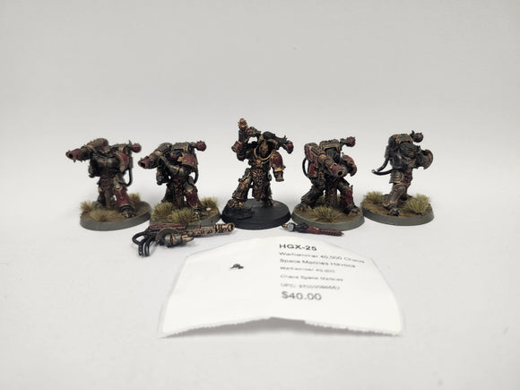 Warhammer 40,000 Chaos Space Marines Havocs HGX-25