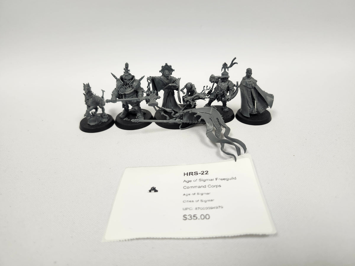Age of Sigmar Freeguild Command Corps HRS-22