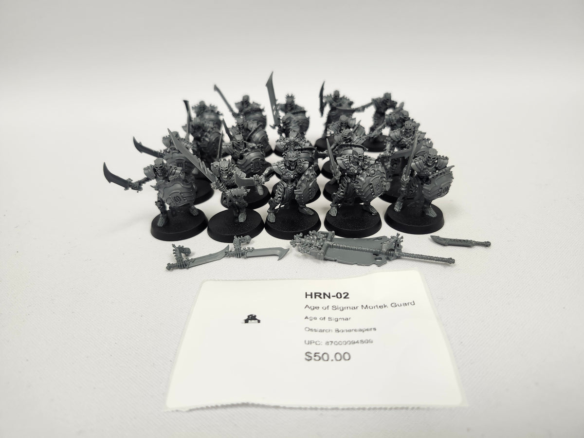 Age of Sigmar Mortek Guard HRN-02