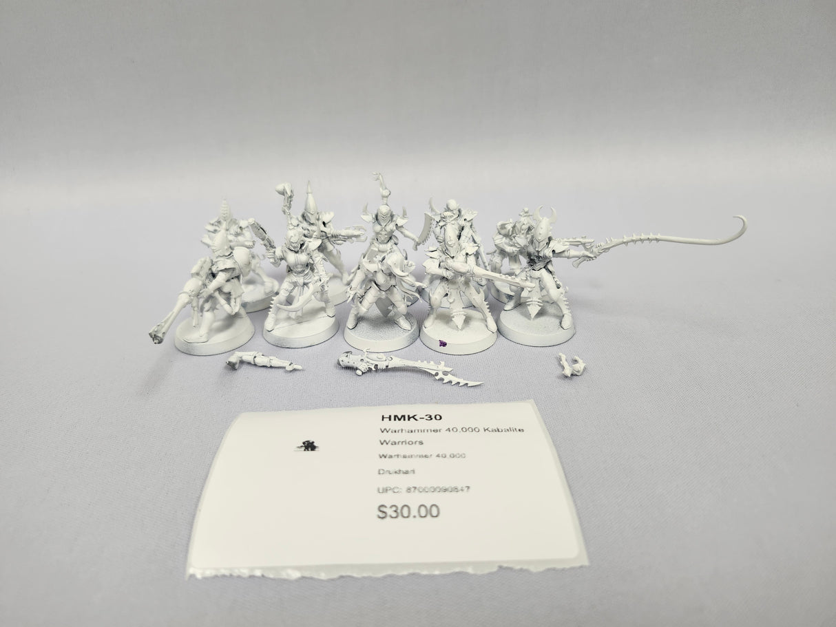 Warhammer 40,000 Kabalite Warriors HMK-30