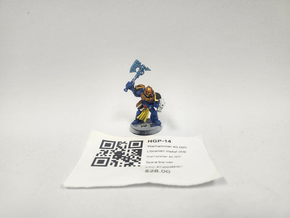 Warhammer 40,000 Librarian metal oop HGP-14