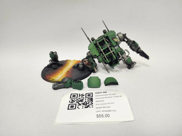 Warhammer 40,000 Primaris Invictor Tactical Warsuit GZY-06